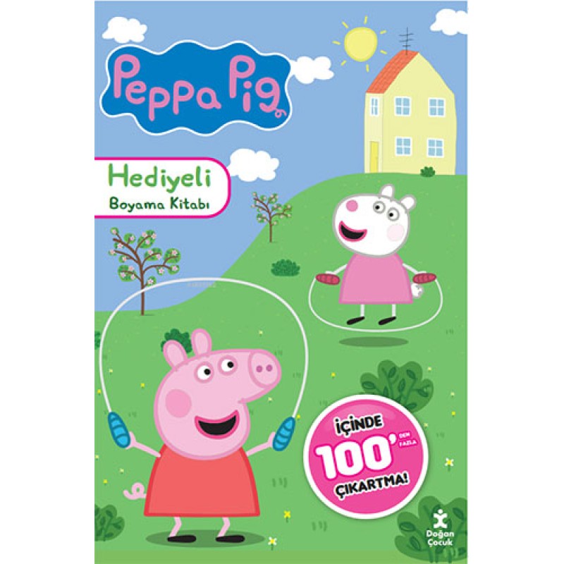 Peppa Pig - 100+ Çıkartma Hediyeli Boyama Kitabı Peppa Pig - 100+ Çıkartma Hediyeli Boyama Kitabı