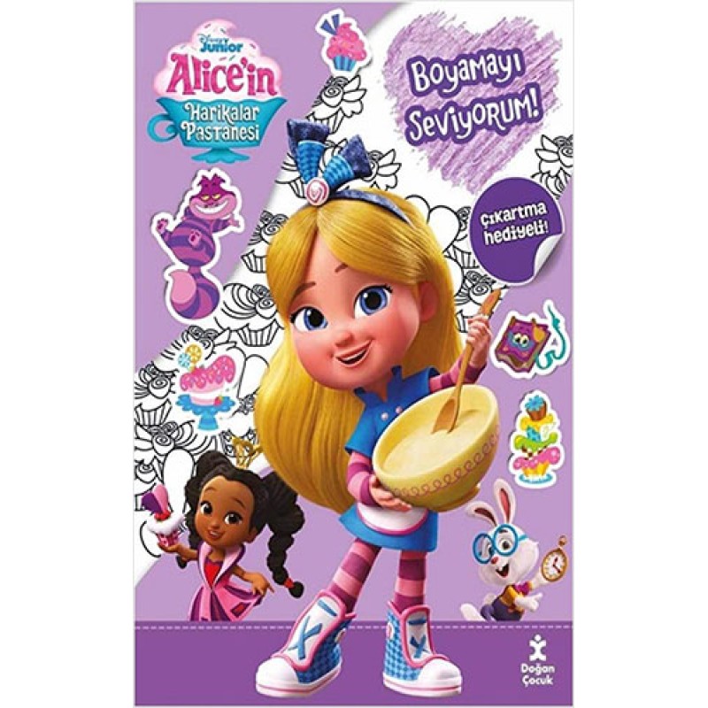 Disney Alice’in Harikalar Pastanesi – Boyamayı Seviyorum