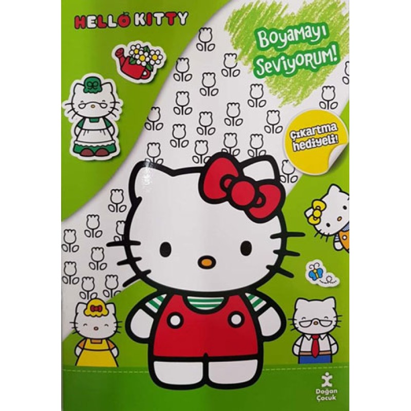 Hello Kitty - Boyamayı Seviyorum Hello Kitty - Boyamayı Seviyorum
