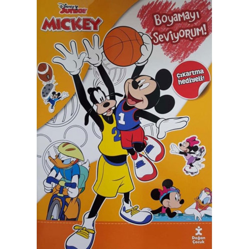 Disney Mickey - Boyamayı Seviyorum Disney Mickey - Boyamayı Seviyorum