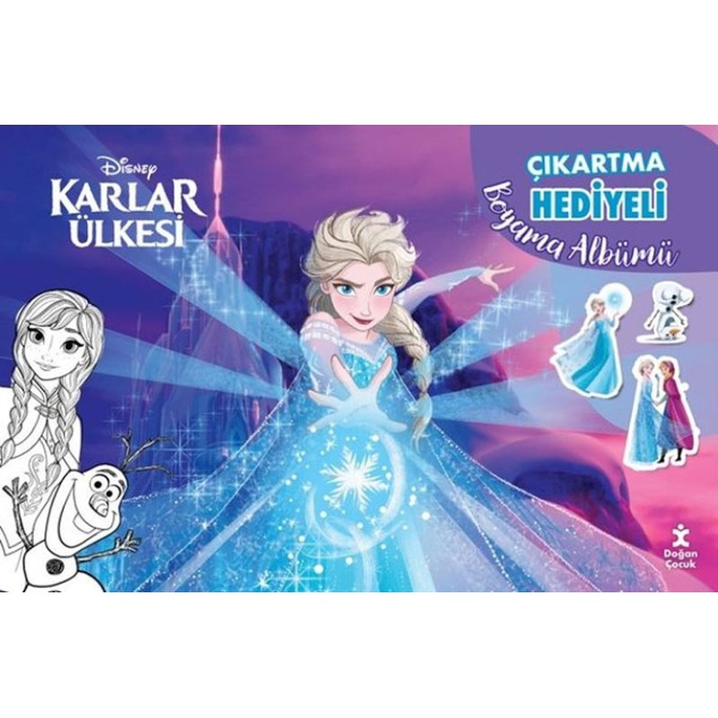 Disney Karlar Ülkesi - Çıkartma Hediyeli Boyama Albümü
