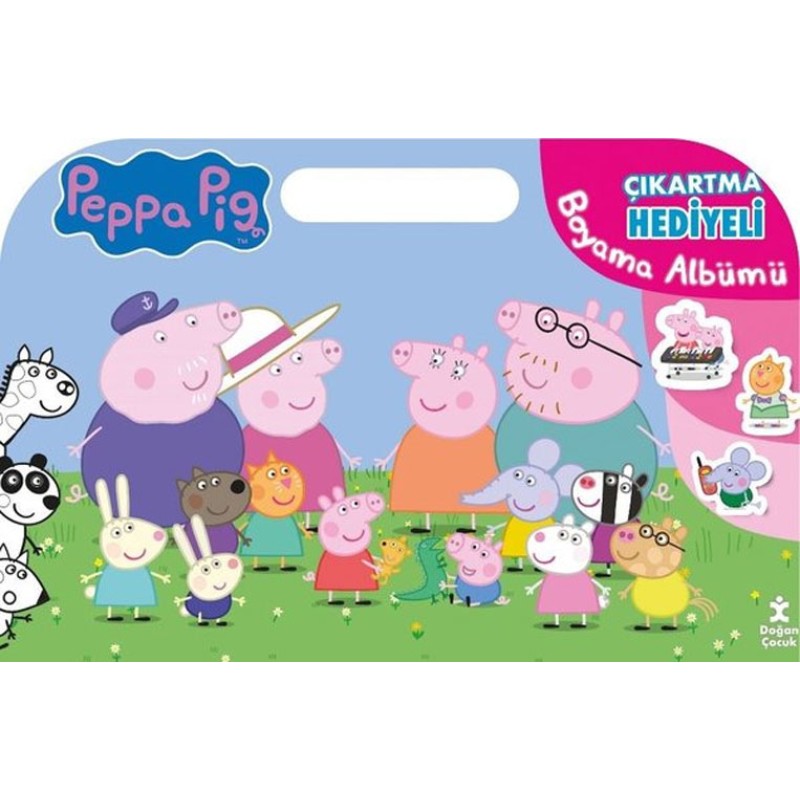 Peppa Pig - Çıkartma Hediyeli Boyama Albümü Peppa Pig - Çıkartma Hediyeli Boyama Albümü