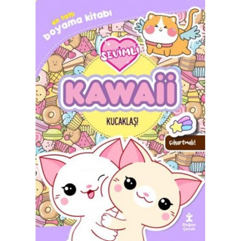 Kawaii Boyama Kitabı - Kucaklaş Kawaii Boyama Kitabı - Kucaklaş