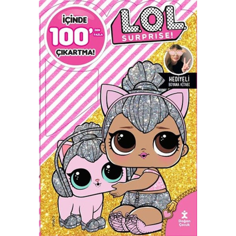 Lol Surprise! 100+ Çıkartma Hediyeli Boyama Kitabı Lol Surprise! 100+ Çıkartma Hediyeli Boyama Kitabı