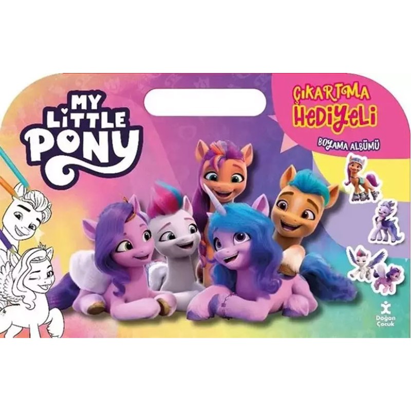 My Little Pony - Çıkartma Hediyeli Boyama Albümü My Little Pony - Çıkartma Hediyeli Boyama Albümü