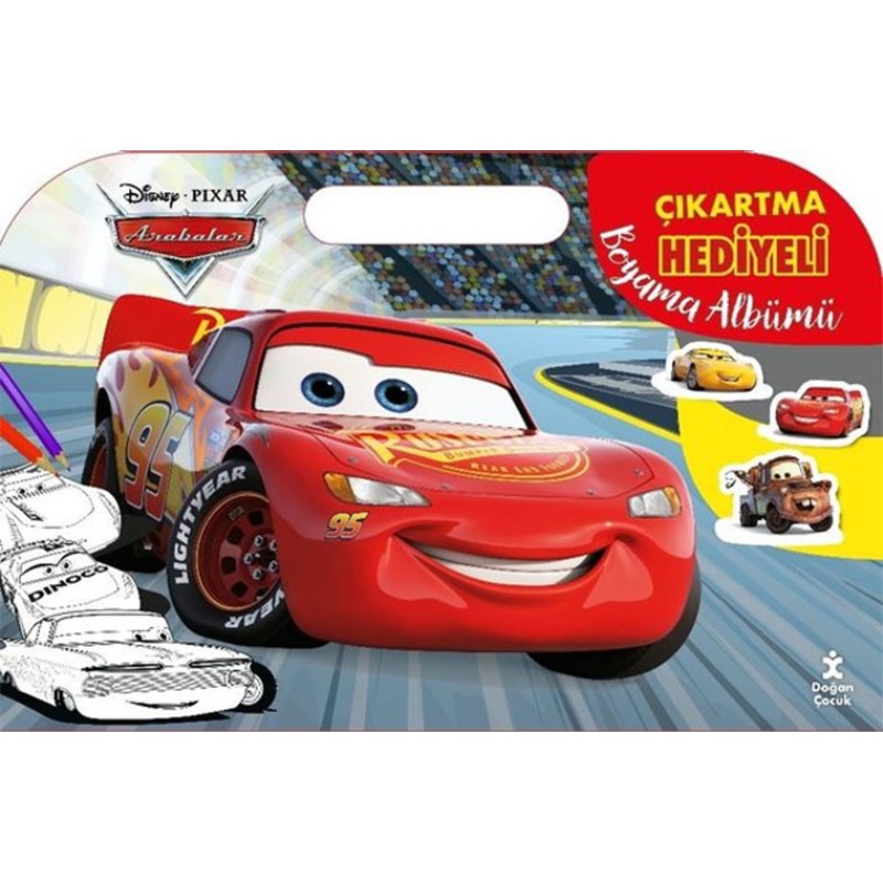 Disney Pixar Arabalar - Çıkartma Hediyeli Boyama Albümü Disney Pixar Arabalar - Çıkartma Hediyeli Boyama Albümü