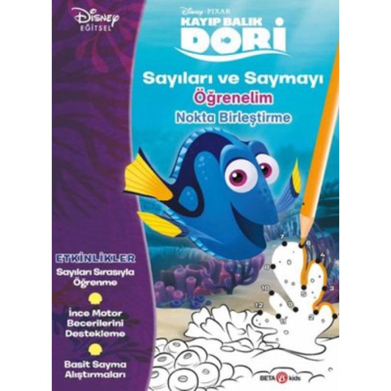 Disney Eğitsel Kayıp Balık Dori - Sayıları ve Saymayı Öğrenelim Disney Eğitsel Kayıp Balık Dori - Sayıları ve Saymayı Öğrenelim