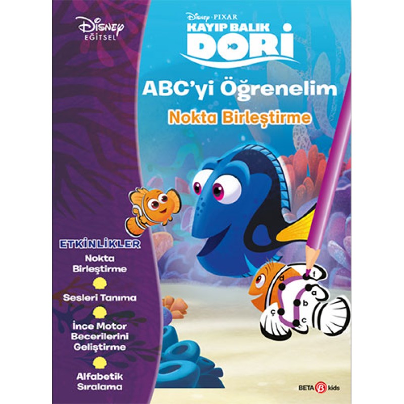 Disney Eğitsel Dori ABC’yi Öğrenelim - Nokta Birleştirme