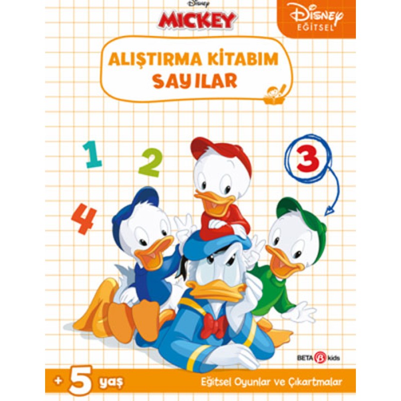 Disney Eğitsel Çıkartmalı Alıştırma Kitabım - Sayılar Disney Eğitsel Çıkartmalı Alıştırma Kitabım - Sayılar