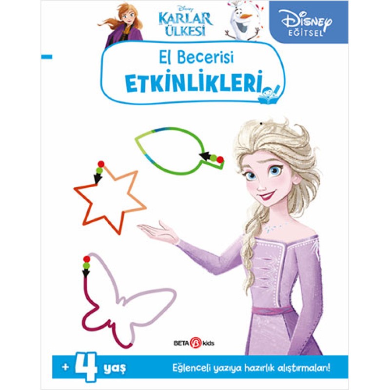Disney Eğitsel Karlar Ülkesi El Becerisi Etkinlikleri - Yazıya Hazırlık Disney Eğitsel Karlar Ülkesi El Becerisi Etkinlikleri - Yazıya Hazırlık