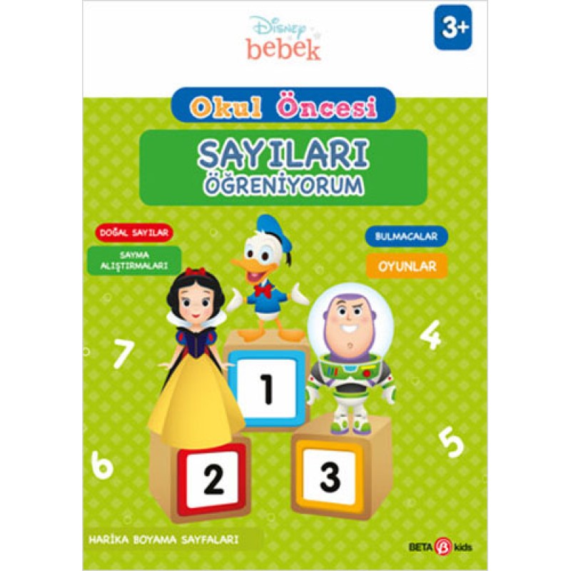 Disney Eğitsel Okul Öncesi - Sayıları Öğreniyorum Disney Eğitsel Okul Öncesi - Sayıları Öğreniyorum