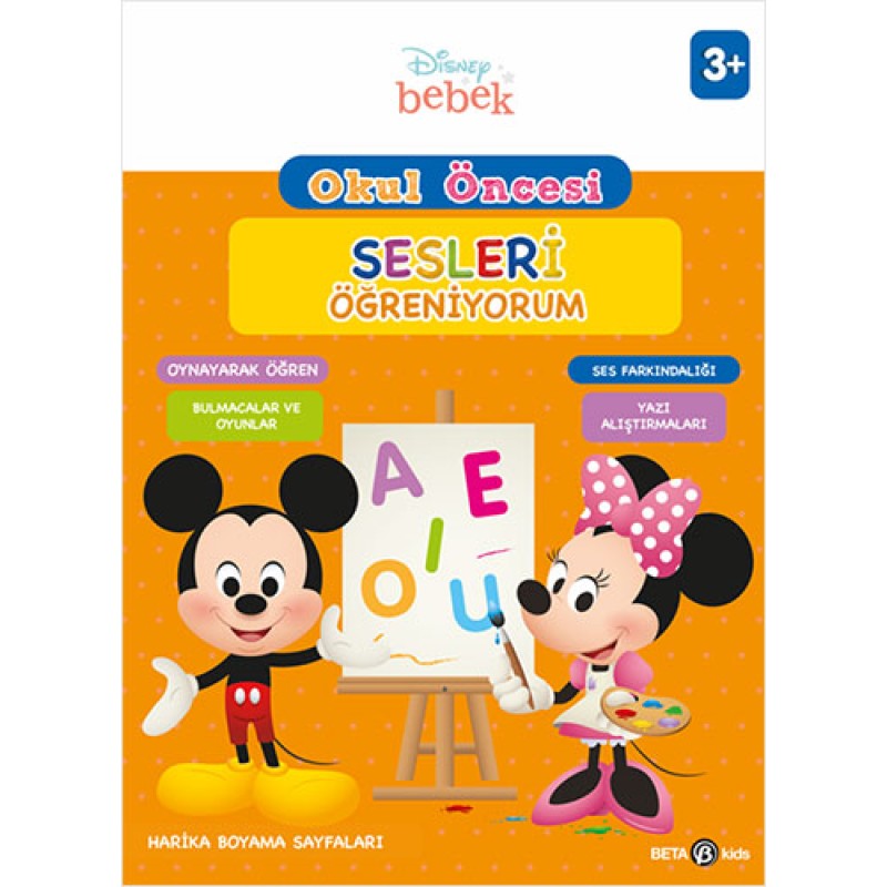 Disney Eğitsel Okul Öncesi Sesleri Öğreniyorum Disney Eğitsel Okul Öncesi Sesleri Öğreniyorum