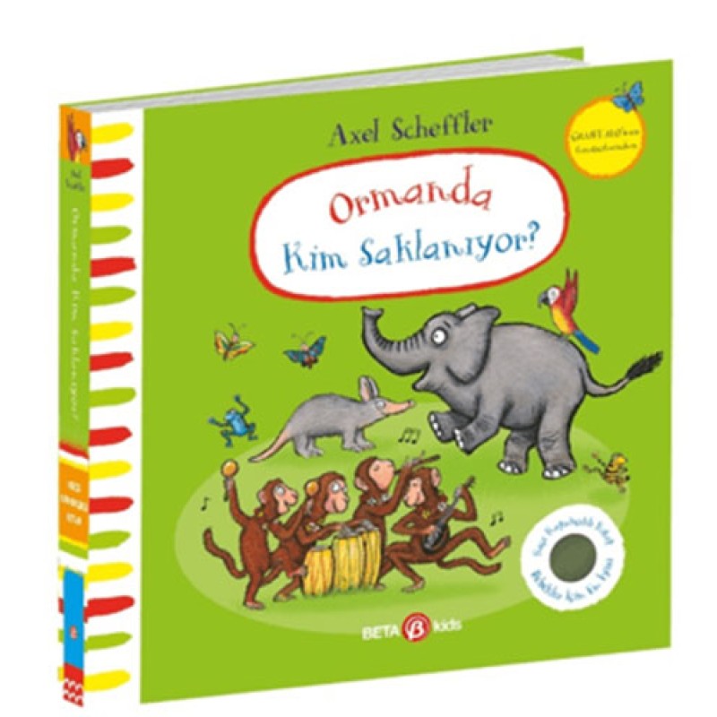 Ormanda Kim Saklanıyor? - Alex Scheffler (Keçe Kapakçıklı Kitap - Ciltli) Ormanda Kim Saklanıyor? - Alex Scheffler (Keçe Kapakçıklı Kitap - Ciltli)
