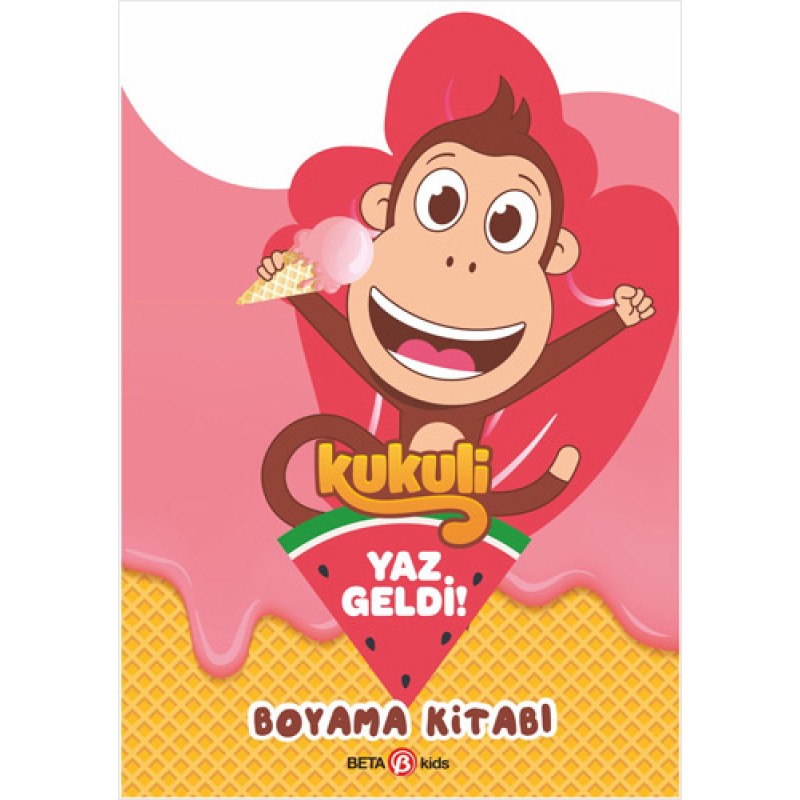Kukuli - Yaz geldi! Boyama Kitabı Kukuli - Yaz geldi! Boyama Kitabı