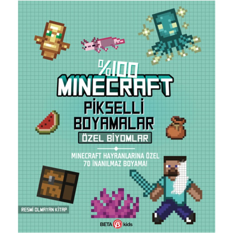 Minecraft Pikselli Boyama - Özel Biyomlar Minecraft Pikselli Boyama - Özel Biyomlar