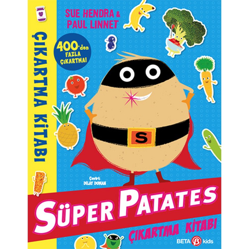 Süper Patates Çıkartma Kitabı Süper Patates Çıkartma Kitabı