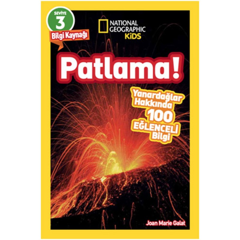 National Geographic Kids Okuma Serisi Seviye 3 - Patlama National Geographic Kids Okuma Serisi Seviye 3 - Patlama
