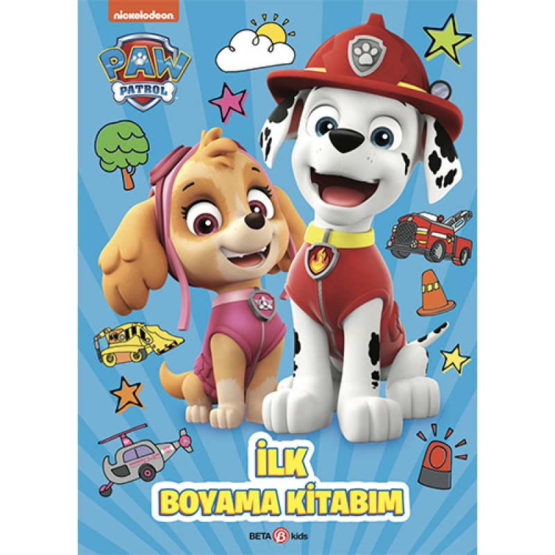 Paw Patrol İlk Boyama Kitabım Paw Patrol İlk Boyama Kitabım