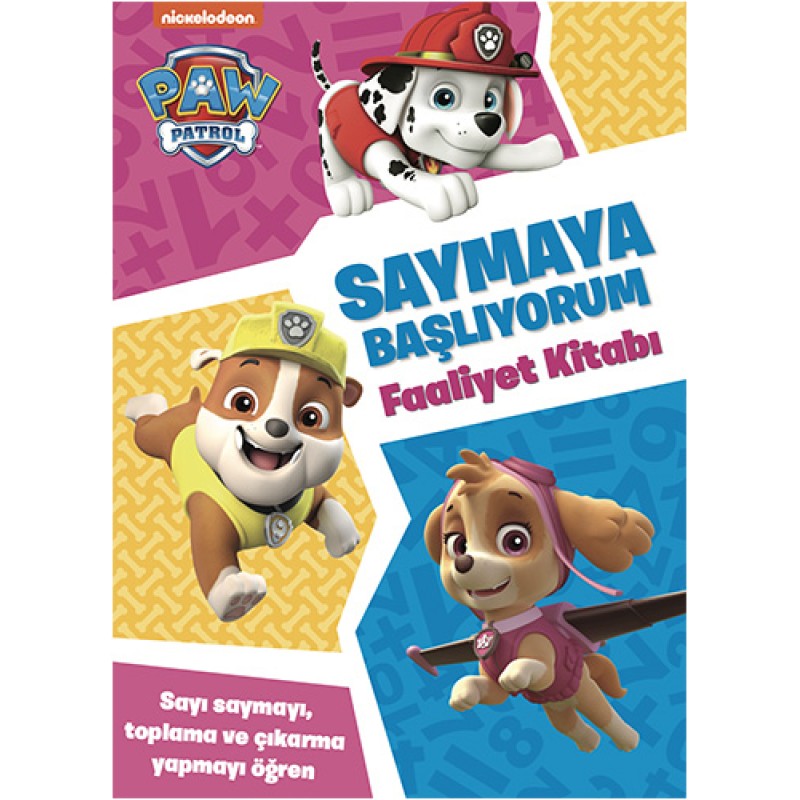 Paw Patrol Saymaya Başlıyorum Aktivite Kitabı Paw Patrol Saymaya Başlıyorum Aktivite Kitabı