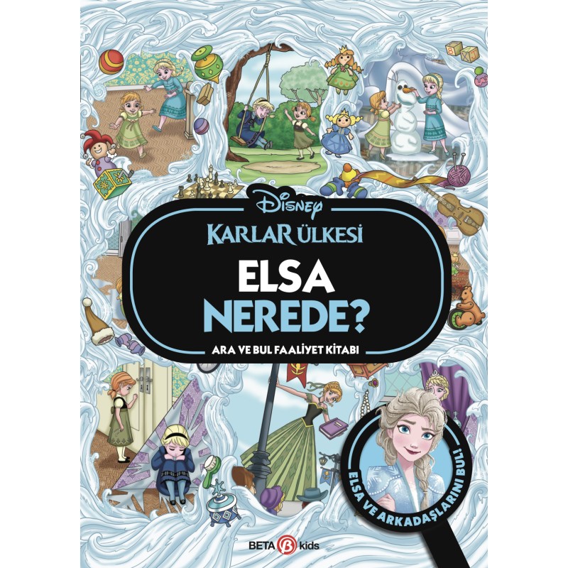 Disney Karlar Ülkesi Elsa Nerede? Ara ve Bul Faaliyet Kitabı (Ciltli) Disney Karlar Ülkesi Elsa Nerede? Ara ve Bul Faaliyet Kitabı (Ciltli)