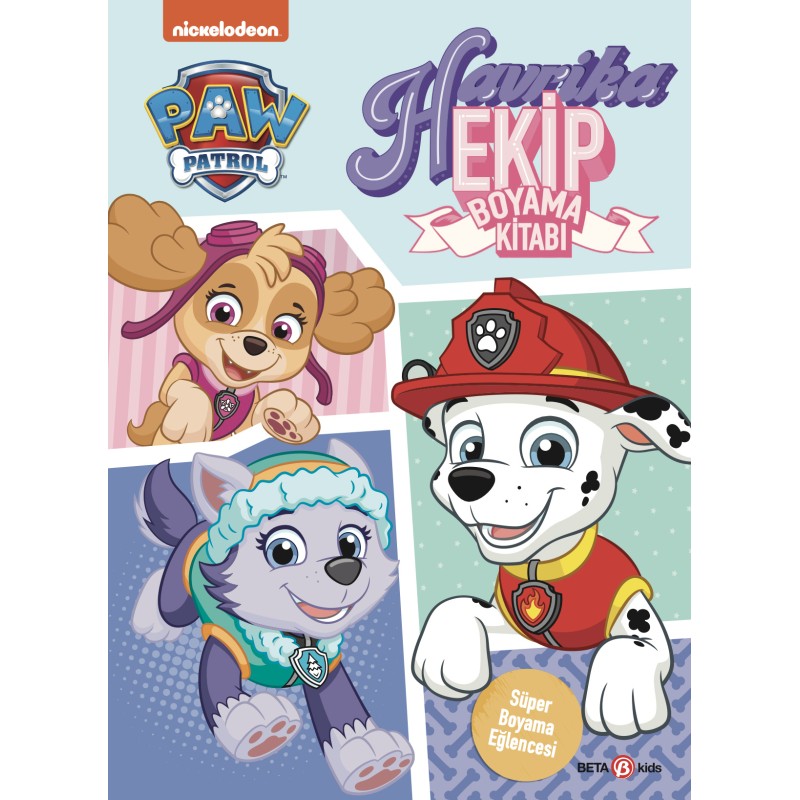 Paw Patrol Havrika Ekip Boyama Kitabı Paw Patrol Havrika Ekip Boyama Kitabı