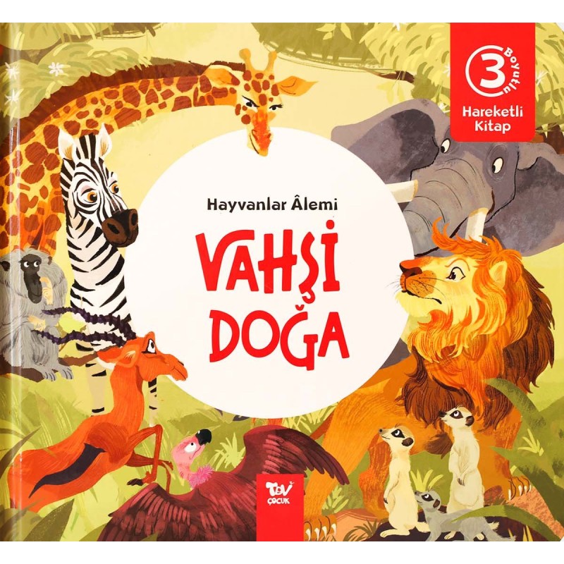 Hareketli Kitap 3D Hayvanlar Alemi Vahşi Doğa Hareketli Kitap 3D Hayvanlar Alemi Vahşi Doğa