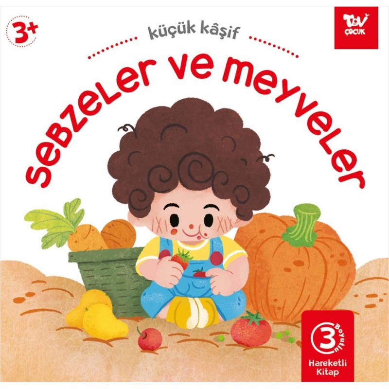 Hareketli Kitap 3d Küçük Kaşif Sebzeler Ve Meyveler Hareketli Kitap 3d Küçük Kaşif Sebzeler Ve Meyveler