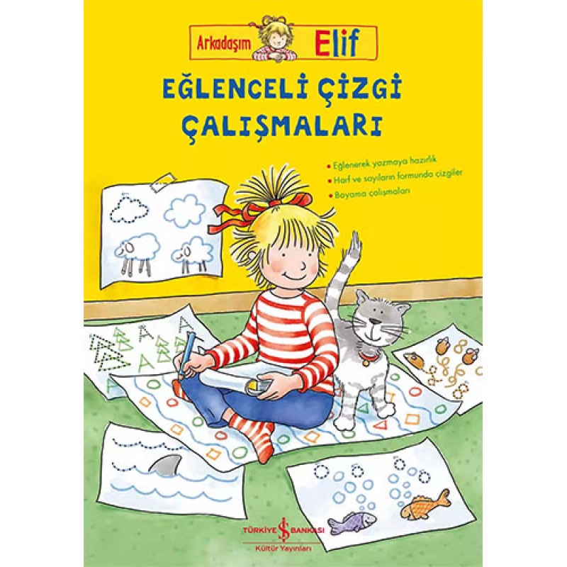 Arkadaşım Elif - Eğlenceli Çizgi Çalışmaları