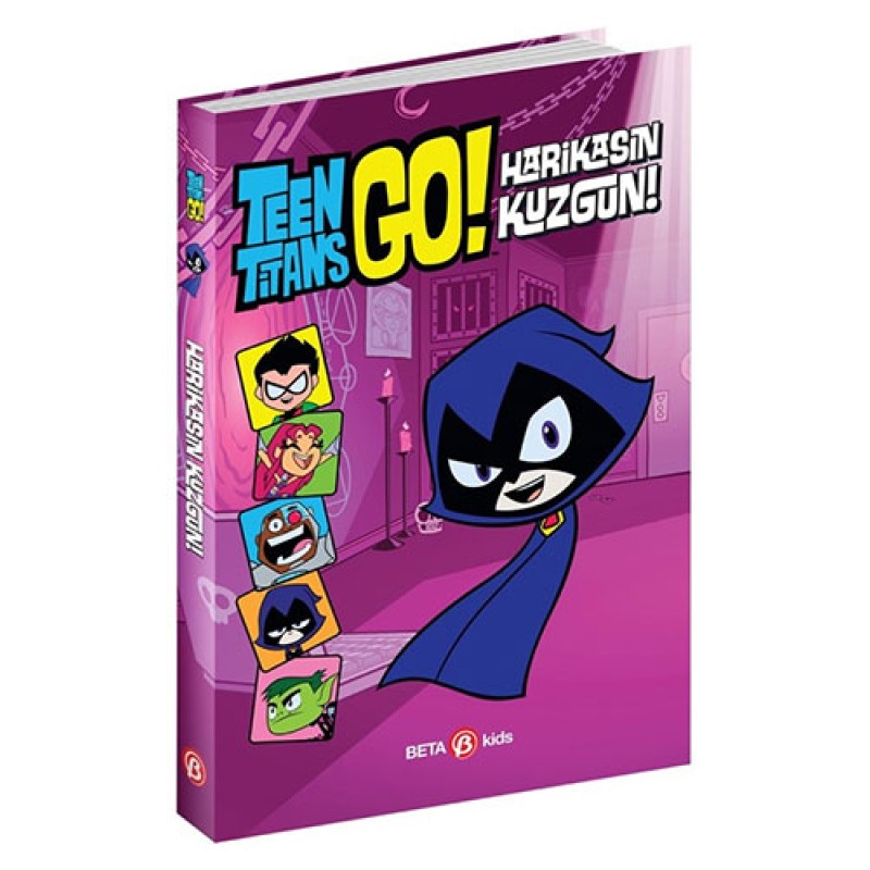 DC Comics: Teen Titans Go! Harikasın Kuzgun! (Ciltli) DC Comics: Teen Titans Go! Harikasın Kuzgun! (Ciltli)