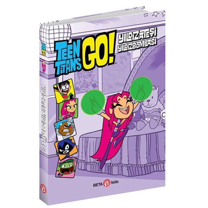DC Comics: Teen Titans Go! Yıldızateşi Yıldızbombası (Ciltli) DC Comics: Teen Titans Go! Yıldızateşi Yıldızbombası (Ciltli)