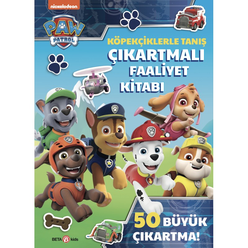 Paw Patrol Köpekçiklerle Tanış Çıkartmalı Faaliyet Kitabı Paw Patrol Köpekçiklerle Tanış Çıkartmalı Faaliyet Kitabı