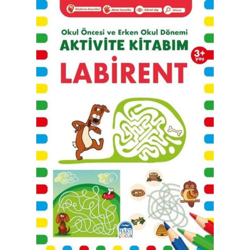 Aktivite Kitabım - Labirent 3+ Yaş
