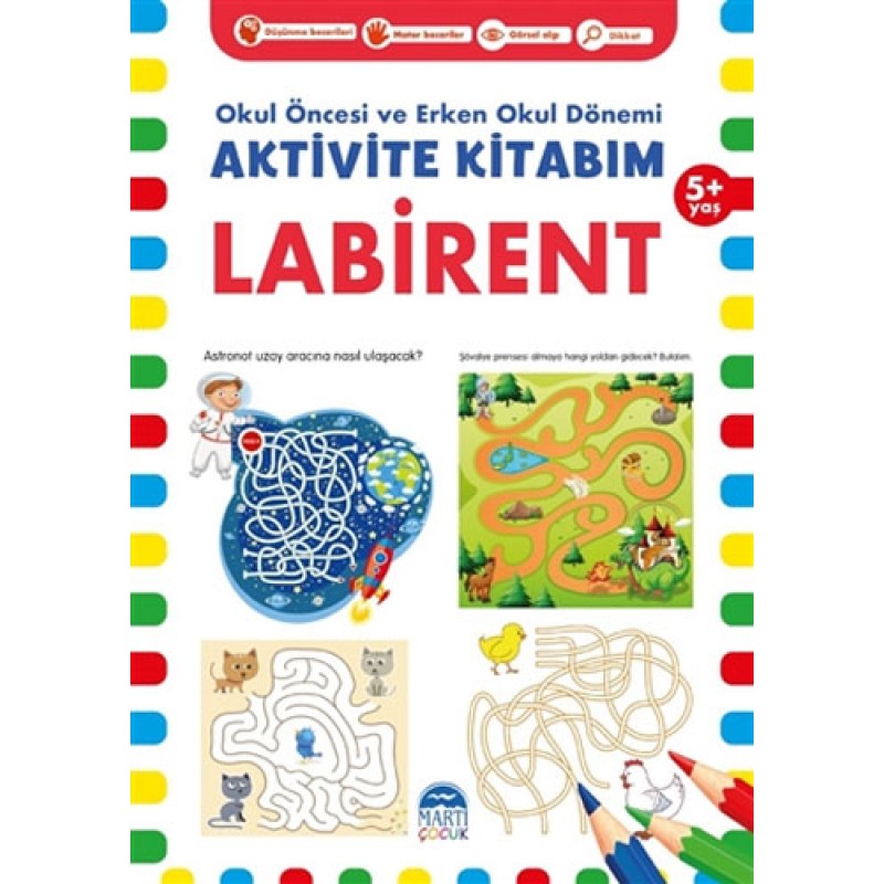 Aktivite Kitabım - Labirent 5+ Yaş