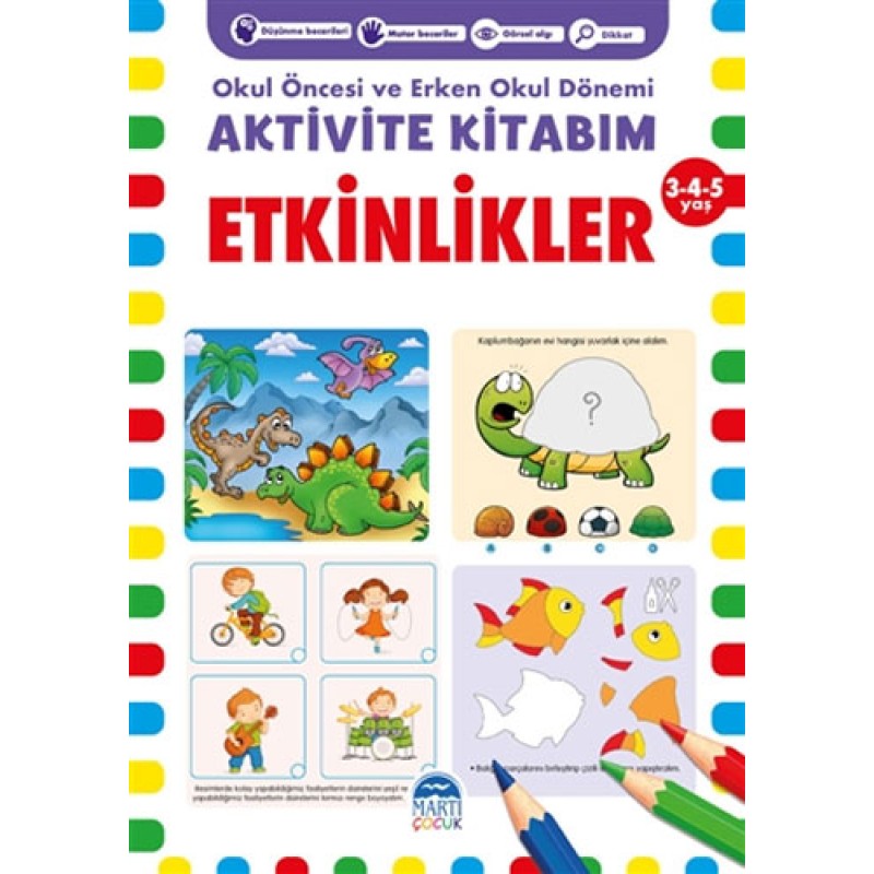 Aktivite Kitabım - Etkinlikler 3-4-5 Yaş