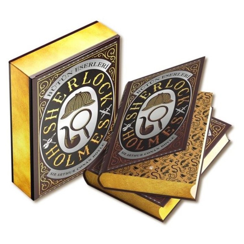 Sherlock Holmes - Bütün Eserleri - Kutulu Set (Ciltli)