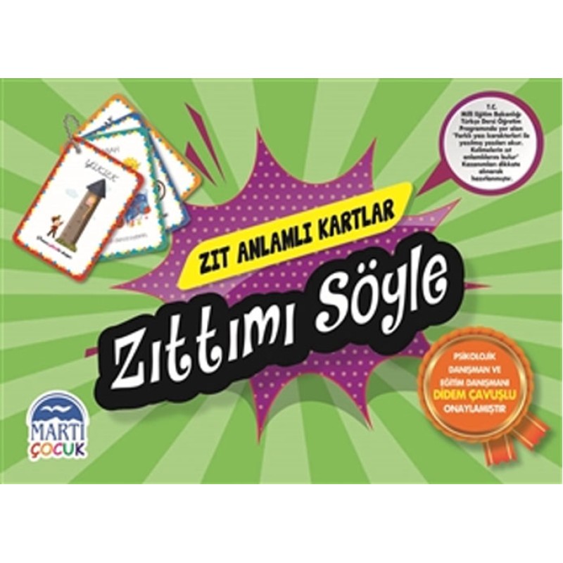 Zıt Anlamlı Kartlar - Zıttımı Söyle Zıt Anlamlı Kartlar - Zıttımı Söyle