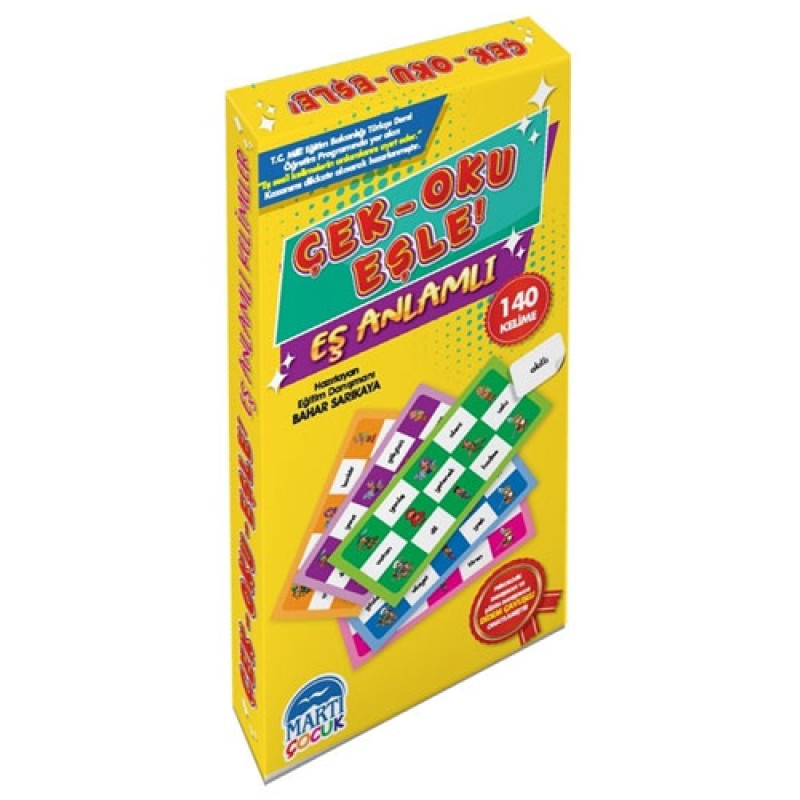 Çek - Oku - Eşle! / Eş Anlamlı 140 Kelime Çek - Oku - Eşle! / Eş Anlamlı 140 Kelime