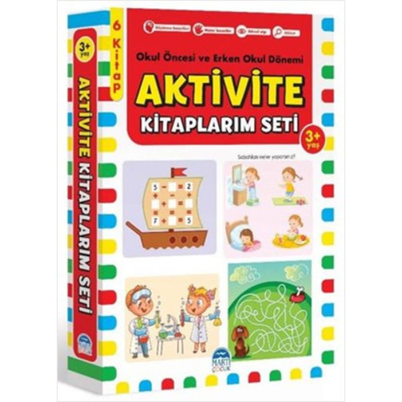 Aktivite Kitaplarım Seti 3+ Yaş Aktivite Kitaplarım Seti 3+ Yaş