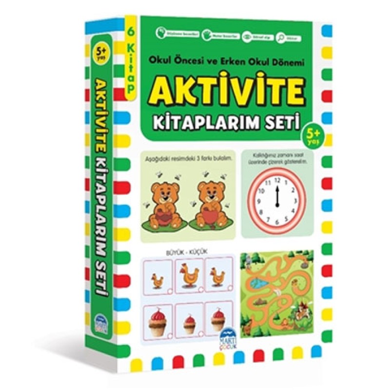 Aktivite Kitaplarım Seti 5+ Yaş