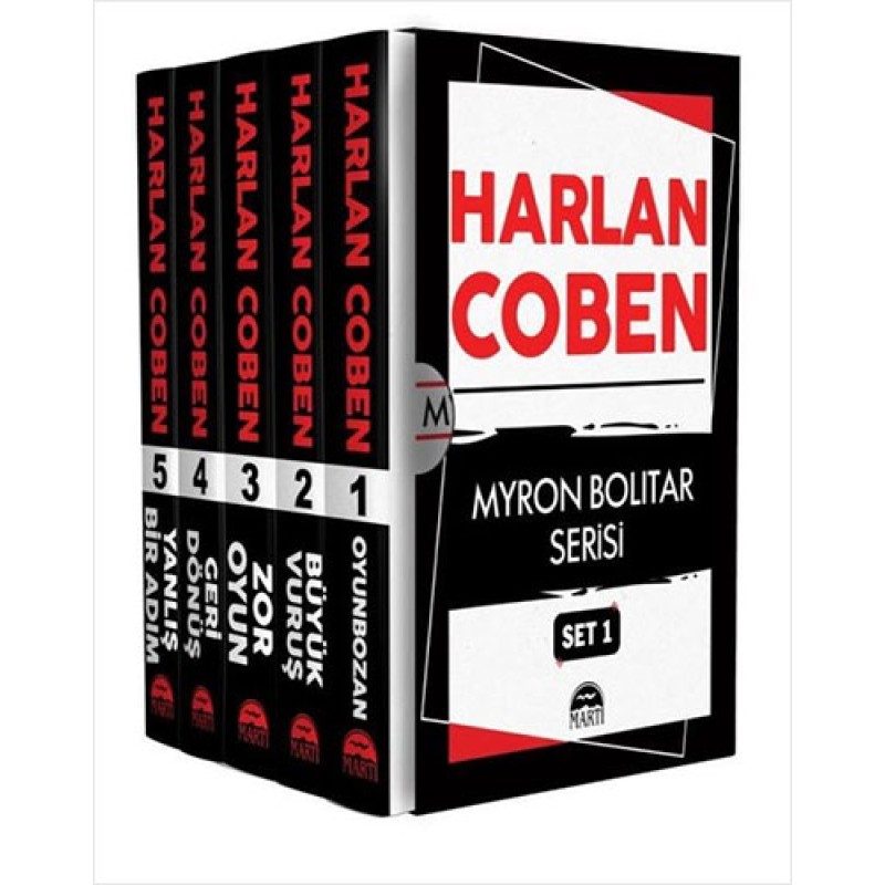 Harlan Coben - Myron Bolitar Serisi Set-1 (5 Kitap Takım) Harlan Coben - Myron Bolitar Serisi Set-1 (5 Kitap Takım)