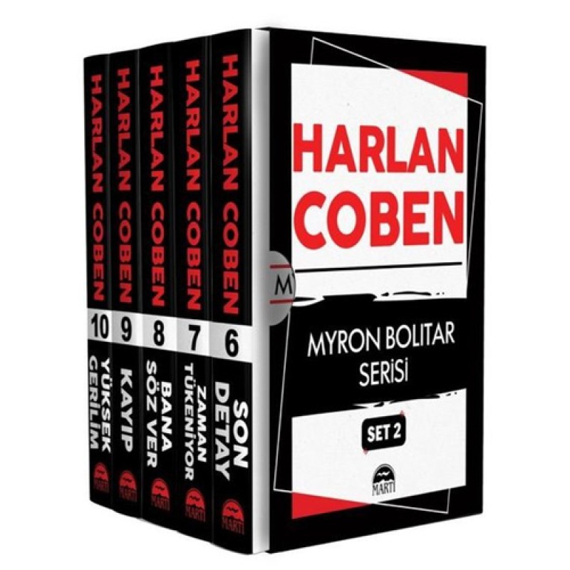 Harlan Coben - Myron Bolitar Serisi Set 2 - 5 Kitap Takım Harlan Coben - Myron Bolitar Serisi Set 2 - 5 Kitap Takım