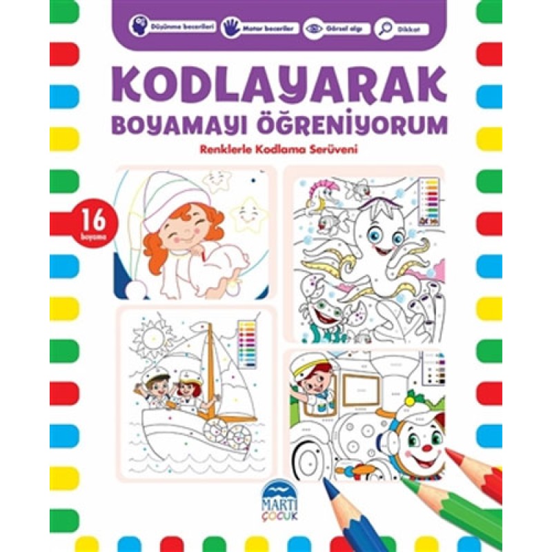Kodlayarak Boyamayı Öğreniyorum - 4 Kodlayarak Boyamayı Öğreniyorum - 4