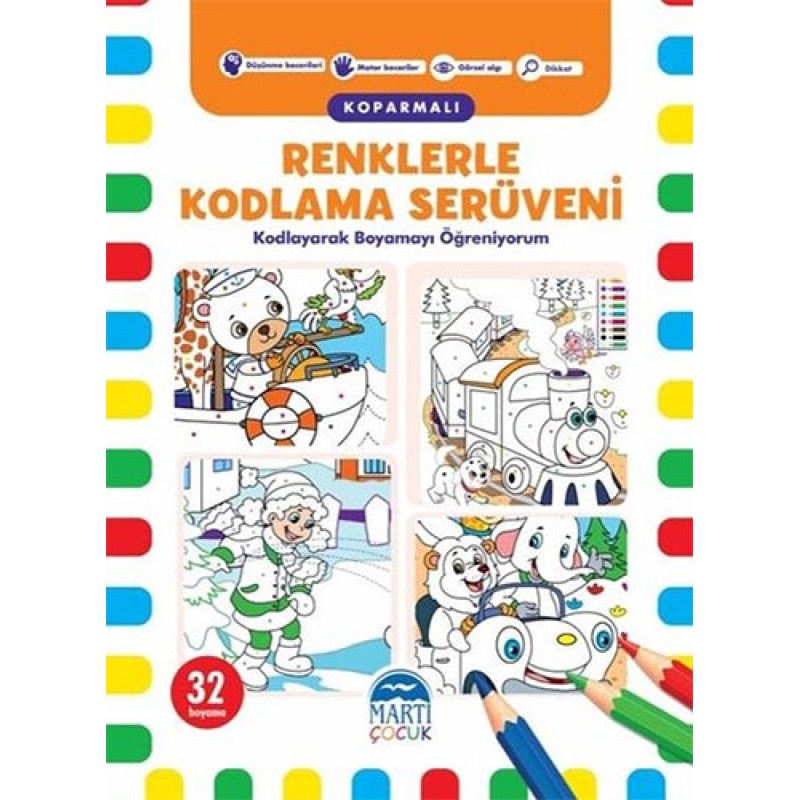 Renklerle Kodlama Serüveni (Koparmalı) - 1 Renklerle Kodlama Serüveni (Koparmalı) - 1
