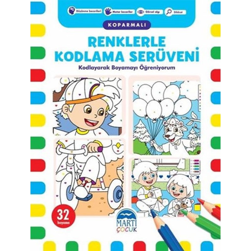 Renklerle Kodlama Serüveni (Koparmalı) - 2 Renklerle Kodlama Serüveni (Koparmalı) - 2