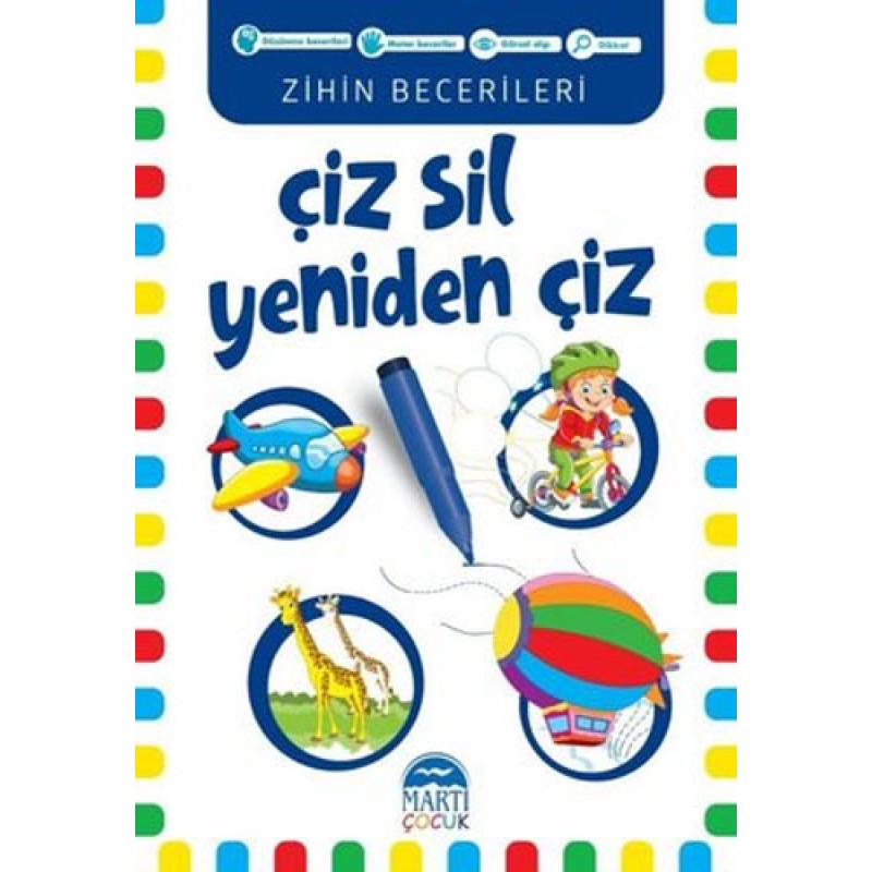 Çiz Sil Yeniden Çiz (Mavi Kitap) Çiz Sil Yeniden Çiz (Mavi Kitap)