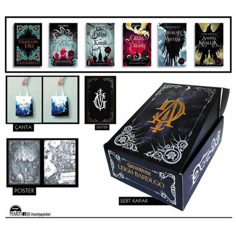 Grisha Verse - 6 Kitap Set (Ciltli) Grisha Verse - 6 Kitap Set (Ciltli)