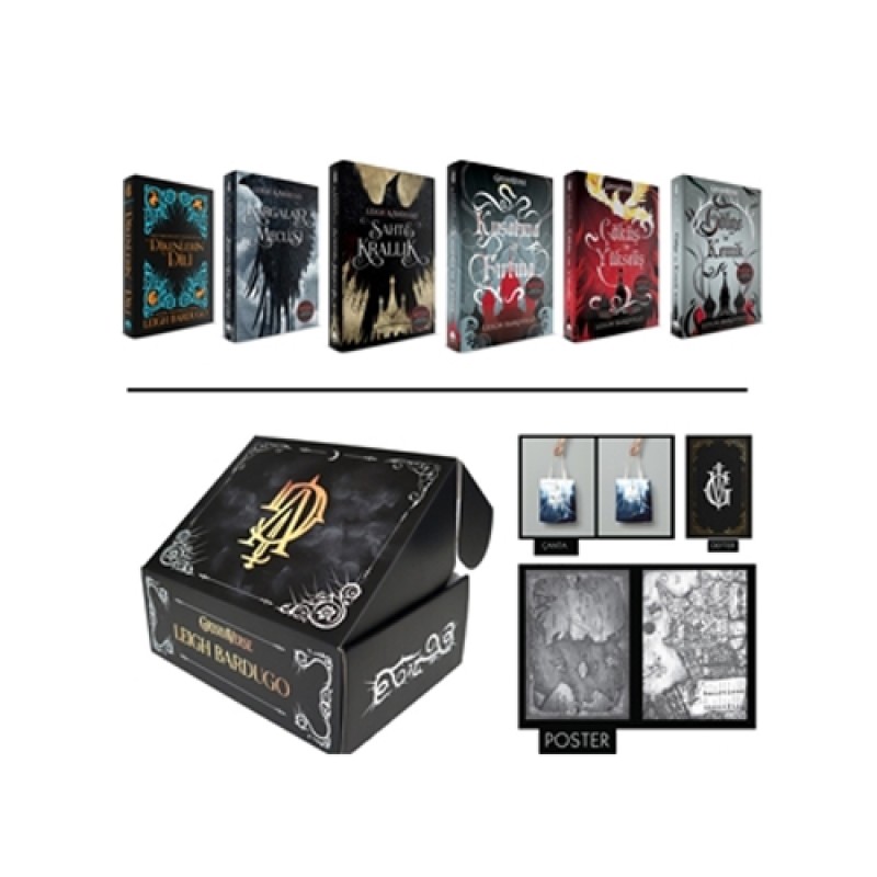 Grishaverse Serisi Karton Kapak Kutulu Set - 6 Kitap Takım Grishaverse Serisi Karton Kapak Kutulu Set - 6 Kitap Takım