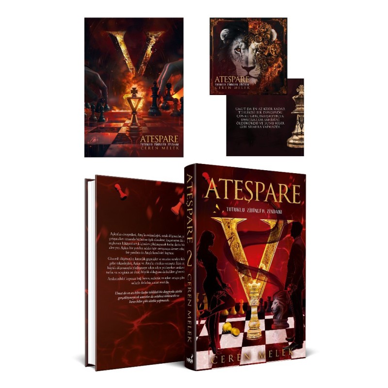 Ateşpare 2 - Tutuklu Zihinler Zindanı (Ciltli) Ateşpare 2 - Tutuklu Zihinler Zindanı (Ciltli)