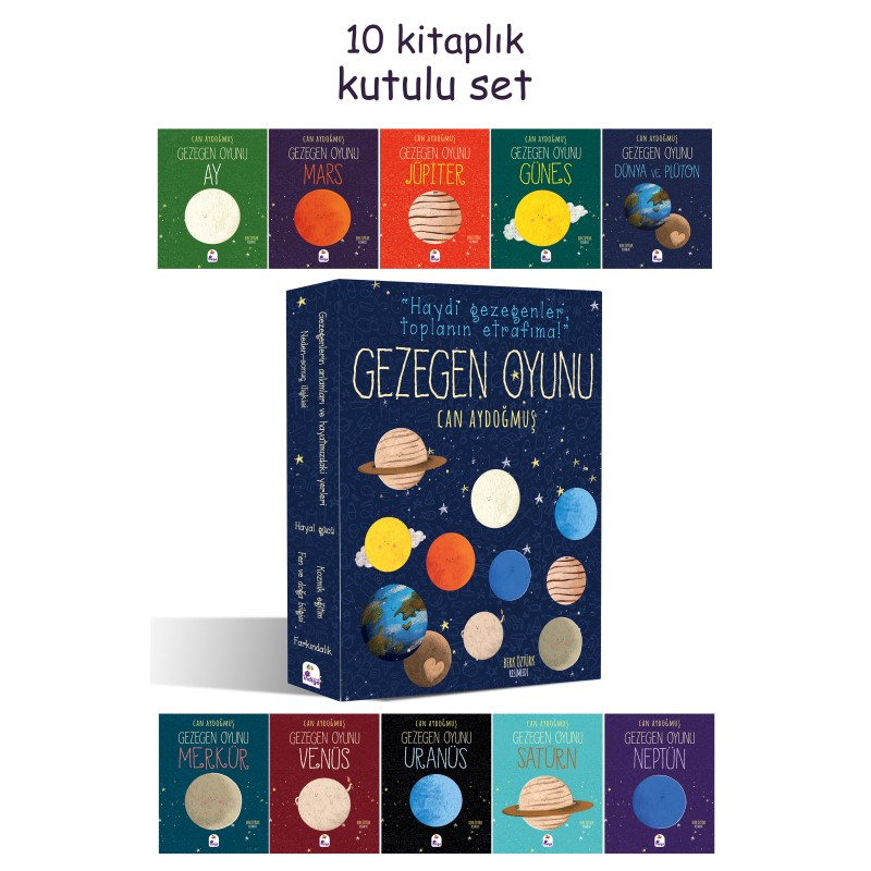 Gezegen Oyunu Seti – 10 Kitap Kutulu Gezegen Oyunu Seti – 10 Kitap Kutulu