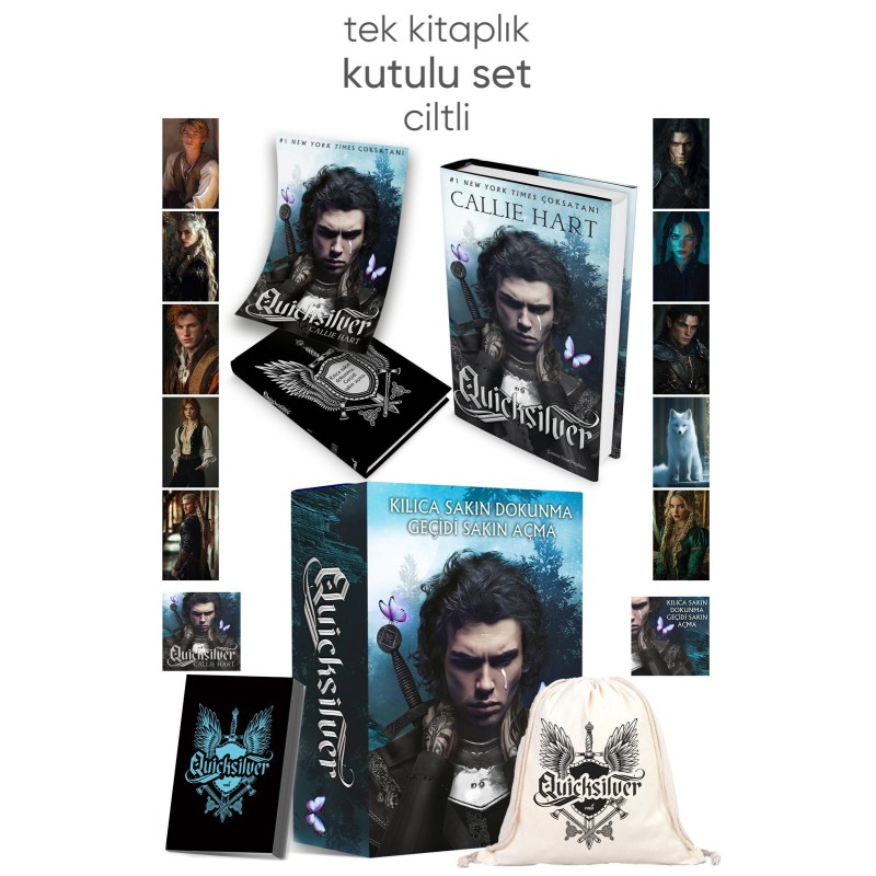 Quicksilver Kutulu Set (Ciltli)